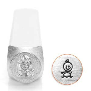 Baby Design Stamp *6 mm - Mhai O' Mhai Beads
