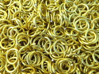18 Gauge Rings - Anodized Aluminum Jump Rings. - Mhai O' Mhai Beads
 - 8