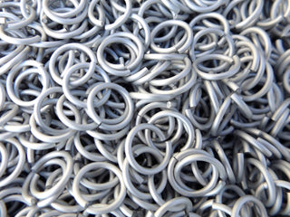 18 Gauge Rings - Anodized Aluminum Jump Rings. - Mhai O' Mhai Beads
 - 14