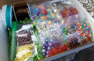 Bead Box of FUN!  Bracelet Making Kit (Makes min 15 Bracelets!) - Mhai O' Mhai Beads
 - 3