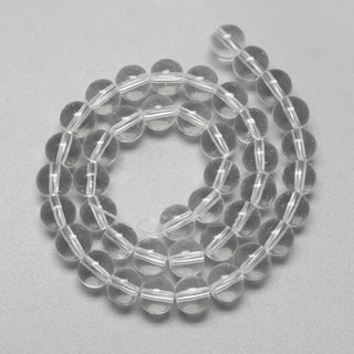 Glass Bead (See Drop Down for Size Options) Clear