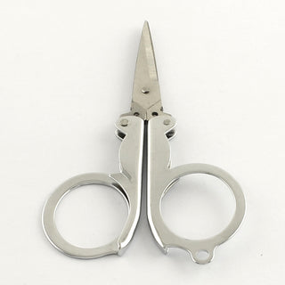 Tarnish Resistant 2CR13# Stainless Steel Scissors,  102x58x6mm.  (Foldable to Store)
