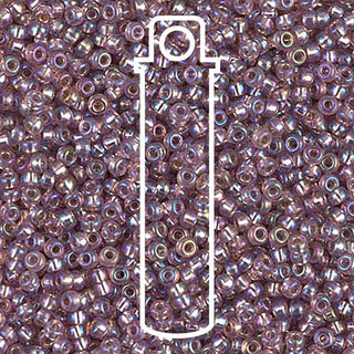 11/0 Miyuki Round Seed Beads (S/L Smoky Amethyst AB)  *approx 23 gram tube
