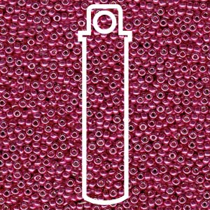 11/0 Miyuki Round Seed Beads (Duracoat Galvanized Light Cranberry)  *approx 23 gram tube