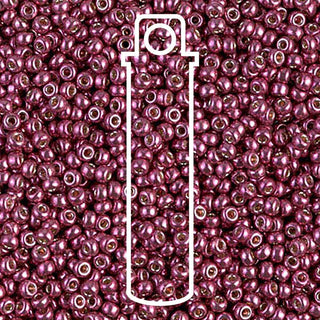11/0 Miyuki Round Seed Beads (Duracoat Galvanized Magenta)  *approx 23 gram tube