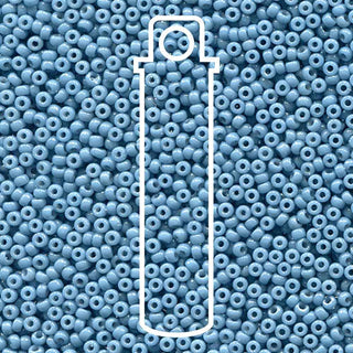 11/0 Miyuki Round Seed Beads (Faded Denim)  *approx 23 gram tube