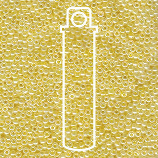 11/0 Miyuki Round Seed Beads (Lemon Ice)  *approx 24 gram tube