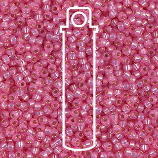 11/0 Miyuki Round Seed Beads  (Dark Pink)  *approx 23 gram tube