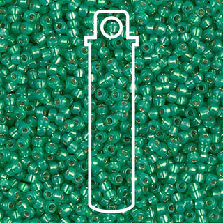 11/0 Miyuki  Round Seed Beads (Green)  *approx 23.5 gram tube
