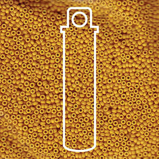 15/0 ROUND MIYUKI (Matte Opaque Mustard) Approx 8.2GM