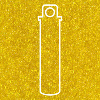 15/0 ROUND MIYUKI (Transparent Yellow) *Like DB710 -APX 8.2GM