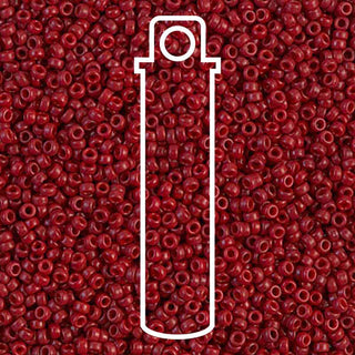 15/0 ROUND MIYUKI (Dyed Opaque Maroon) -APX 8.2GM