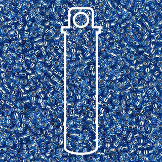 15/0 ROUND MIYUKI (Silver Lined Sapphire) -APX 8.2GM