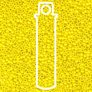 15/0 ROUND MIYUKI (Opaque Yellow) -APX 8.2GM