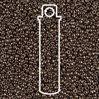 15/0 ROUND MIYUKI (Metallic Dark Bronze) -APX 8.2GM