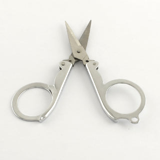 Tarnish Resistant 2CR13# Stainless Steel Scissors,  102x58x6mm.  (Foldable to Store)