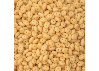 SuperDuo *Opaque Ivory Matt  (Czech)  2.5 x 5mm  *22 gr tube