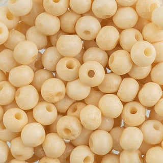 Bone Bead 4mm Round 200pcs Natural work on bone