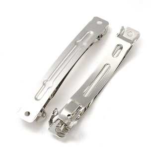 Iron Hair Barrette Finding.  French Hair Clip Style.  *See Drop Down for Size & Pack Options.