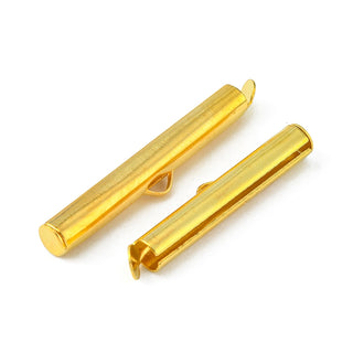 DIY Earring/ Bracelet Making: Findings Kit, Including Iron Slide On End Clasp Tubes & Earring Hooks & Ends Chains & Open Jump Rings, Zinc Alloy Lobster Claw Clasps, Golden, 5.5~50x10~30x0.7~4mm, Inner Diameter: 3~3.6mm, 390Pcs/box