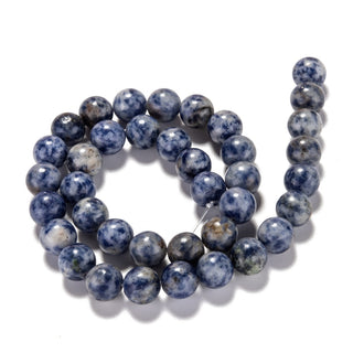 Blue Spot Jasper (10 mm )  Approx 38 Beads