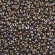 10/0 Czech Round Seed Beads (Opaque Iris Brown).   Hank.  Approx 20 grams