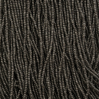 11/0 Czech  (Crystal Luster Grey)  6 String/Hank-Approx 17 Grams