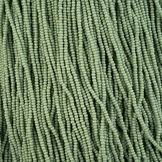 11/0 Czech  (Eucalyptus Chalk Solgel)/ Hank -Approx 18 Grams