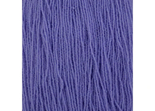 11/0 Czech  (Alabaster Solgel Purple)  6 String/Hank-Approx 17 Grams