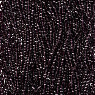 11/0 Czech CHARLOTTE Cut  (Transparent Dark Amethyst)  12 String/Hank -Approx 20 Grams