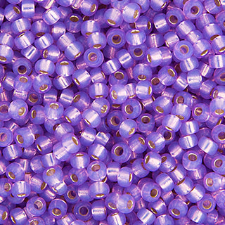 11/0 Miyuki  Round Seed Beads (Lilac Silver Lined Opal Dyed Alabaster)  *approx 22 gram tube