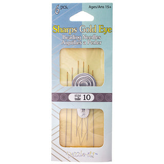 Beading Needles (Gold Eye) *SEE DROP DOWN FOR VARIOUS SIZES