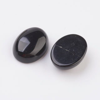 Obsidian Cabochon.  30 x 40mm.  Sold Individually.