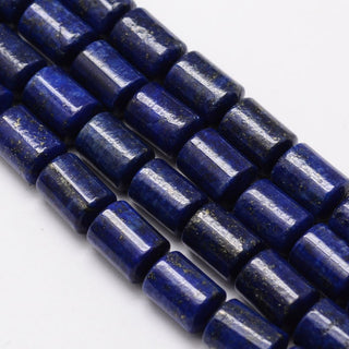 Natural Lapis Lazuli Beads Strands, Barrel, 12x8mm, about 32 Beads.