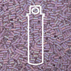 BUGLE #1 (3MM) MIYUKI Matte Smoky Amethyst AB-APRX 19.5GM/TB