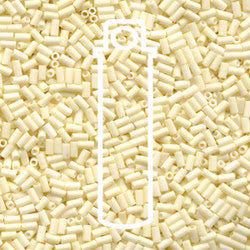 BUGLE #1 (3MM) MIYUKI. Matte Cream -APRX 19.5GM/TB