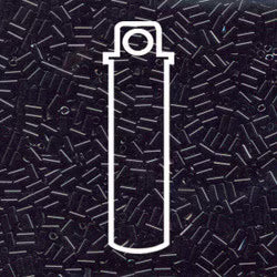 BUGLE #1 (3MM) MIYUKI Black -APRX 19.5GM/TB