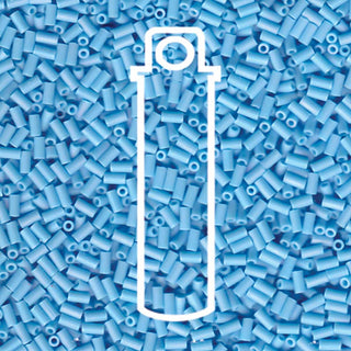 BUGLE #1 (3MM) MIYUKI Matte Opaque Turquoise -APRX 19.5GM/TB
