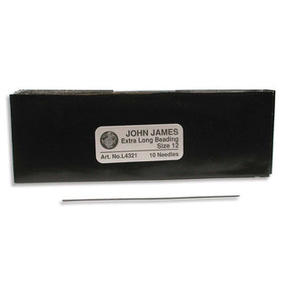 John James Beading Needles (See Drop Down for Size Options) (Sharps & Reg.). *Packed 25