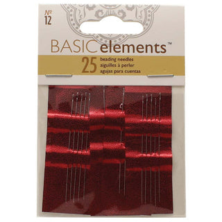 BEADING NEEDLE #12  (Basic Elements Brand).