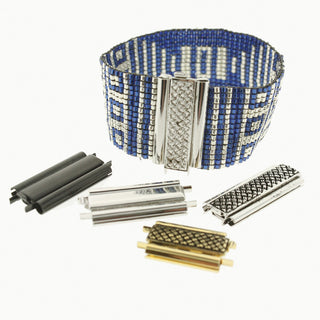 BEADSLIDE SQUIGGLE DESIGN 10MM X 24MM.  *See Color Options