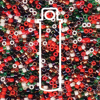 Miyuki Delica (Size 11)  (Delica Mix XMas) *DB-Mix45
