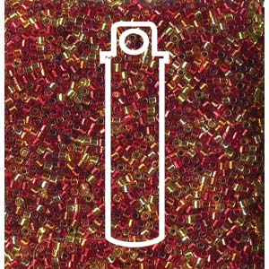 Miyuki Delica (Size 11)  (Delica Mix Phoenix Feathers) *DB-Mix9069