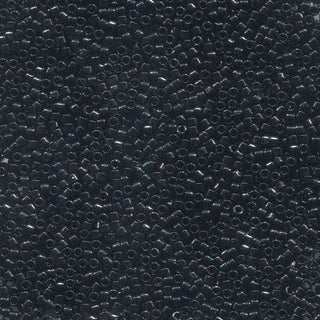 Miyuki Delica  (Size 11)  (BLACK) *DB010  **50 Gram Bag.**