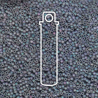 Delica  (Size 11)  (Matte Metallic Blue Slate AB) *DB1063