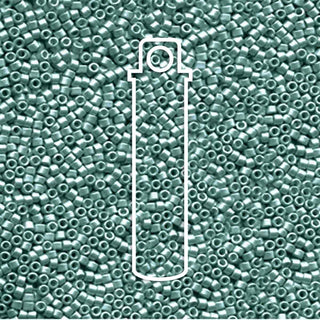 Delica  (Size 11)  (Galvanized SF Dk Aqua) *DB1183