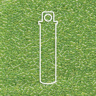 Delica  (Size 11)  (Transparent Lime Luster) *DB1226