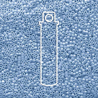 Miyuki Delica (Size 11) Opaque Agate Blue Luster *DB1568
