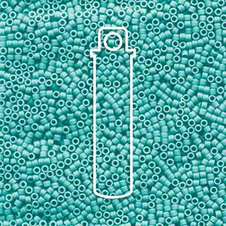 Miyuki Delica  (Size 11)  (Matte Opaque Sea Opal) *DB1586