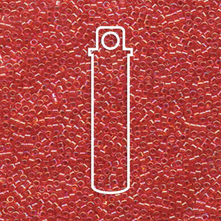 Delica  (Size 11)  (Transparent Light Siam AB) *DB172